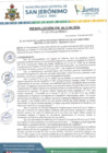 Vista preliminar de documento Resolución de Alcaldía N° 0125 - 2025 - MDSJ - C