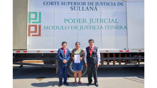 Doce demandas de alimentos y rectificación de partidas 1 denuncia por violencia se atendieron en el Juzgado Itinerante