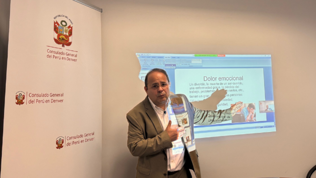 Consulado peruano en Denver fortalece bienestar emocional en tiempos de crisis migratoria
