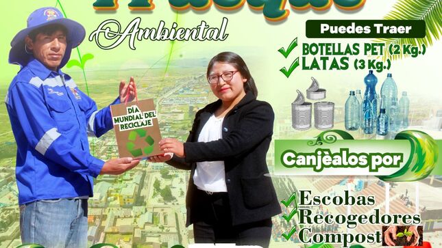 Primer Gran Eco-Trueque Ambiental por el Día Mundial del Reciclaje