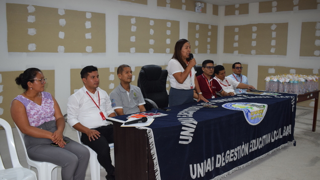 UGEL Bagua rinde homenaje a sus trabajadores en el marco del Día del Trabajador