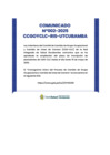 Vista preliminar de documento COMUNICADO N°002 CGC-CLC 2025