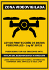 Vista preliminar de documento Aviso Zona Videovigilada - Drone