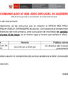 Vista preliminar de documento [ Ver COMUNICADO N° 008 -2025-DIR.UGEL 01/AGEBRE ] 14-05-2025