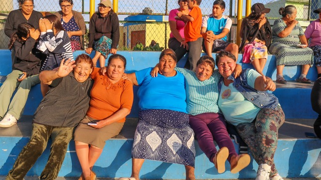 Madres felices en su día