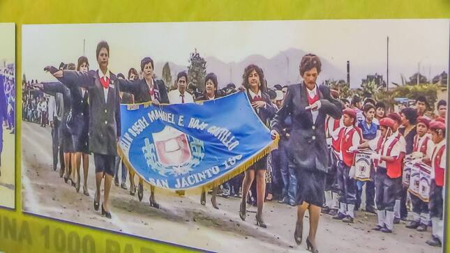 desfile de los docentes