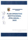 Vista preliminar de documento PLAN OPERATIVO INSTITUCIONAL (POI) ANUAL 2025