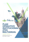 Vista preliminar de documento POI MULTIANUAL 2026-2028