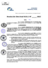 Vista preliminar de documento Resolucion Directoral N° 003086-2025