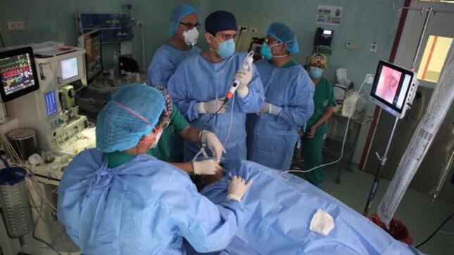 Minsa: médicos del Heves extirpan tumores de bronquios de paciente con innovadora técnica por medio de la congelación
