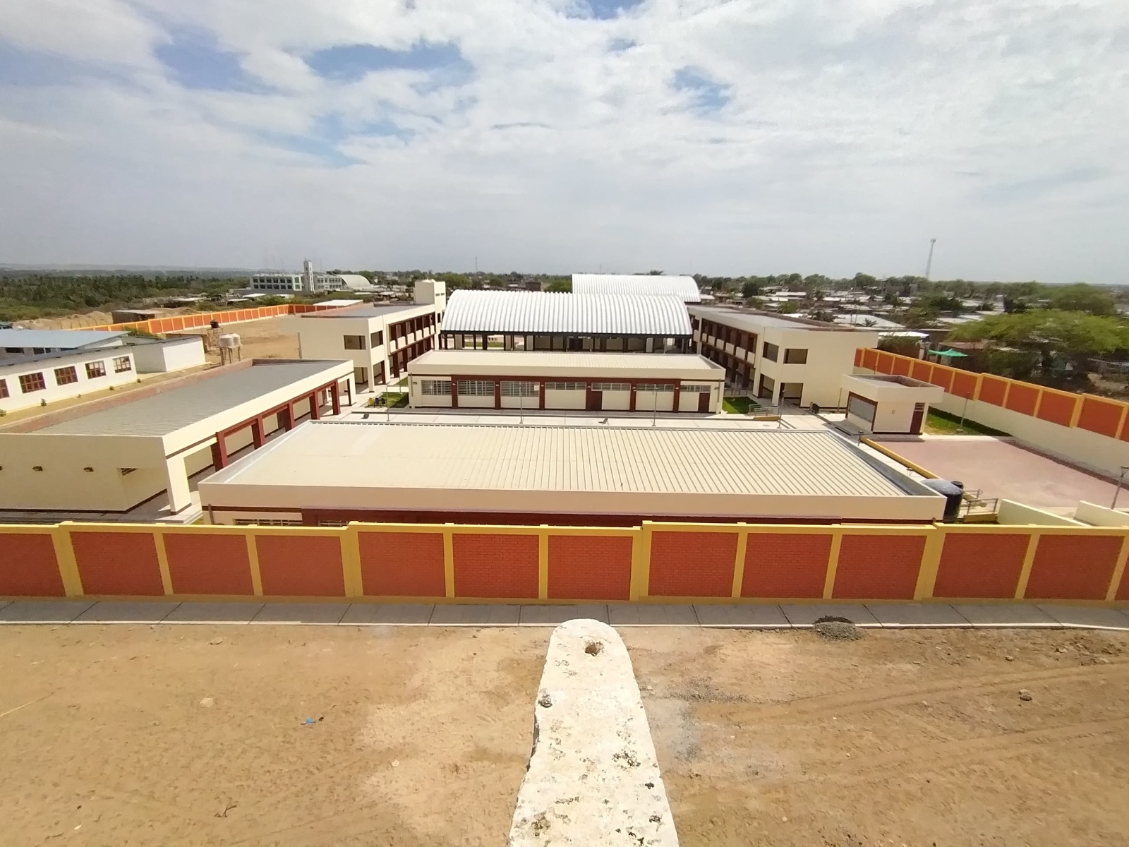Techo de acero galvanizado