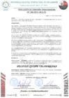 Vista preliminar de documento EXPRESAR a nombre de la UNIQ, el reconocimiento y felicitación institucional, con motivo de Ia conmeracion del día del trabajo a: DELFINA QUISPE VALDERRAMA