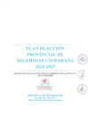 Vista preliminar de documento Plan de acción provincial de seguridad ciudadana 2024 - 2027