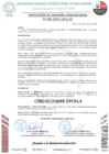 Vista preliminar de documento EXPRESAR a nombre de la UNIQ, el reconocimiento y felicitación institucional, con motivo de Ia conmeracion del día del trabajo a: CARLOS CUMPA ZAVALA