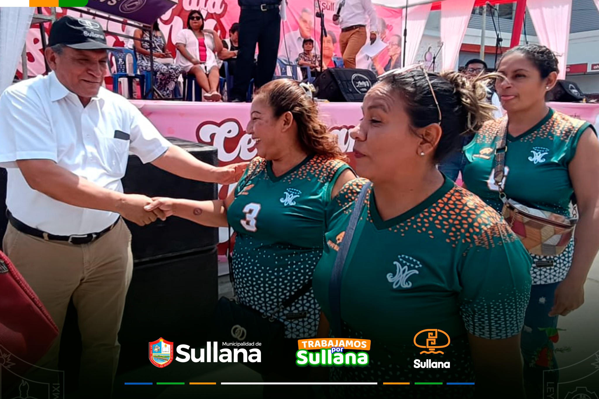 Madres sullaneras celebraron con vibrante cuadrangular de vóley