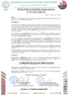 Vista preliminar de documento EXPRESAR a nombre de la UNIQ, el reconocimiento y felicitación institucional, con motivo de Ia conmeracion del día del trabajo a: CIPRIAN MAMANI BAUTISTA