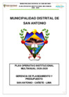 Vista preliminar de documento POI MULTIANUAL 2026-2028