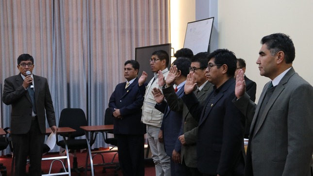 Juramentación de COPALE