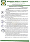 Vista preliminar de documento OM-010-2025-MPLC