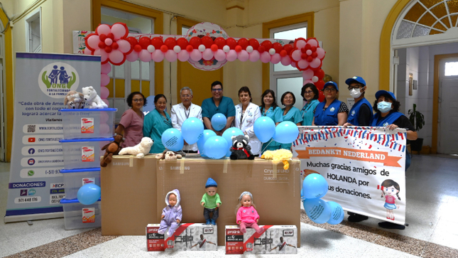 INSN: UCI Oncológica recibe donaciones que contribuirán en la recuperación de los pequeños pacientes quirúrgicos