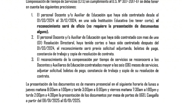 Comunicado
