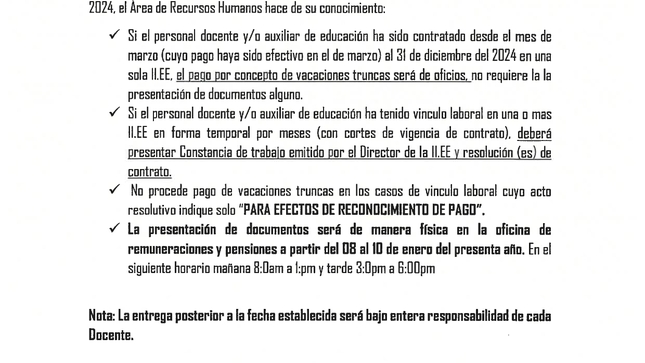 Comunicado