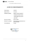 Vista preliminar de documento Aviso de Sinceramiento - Registro de Visitas (Sede Subgerencia de Gestión Ambiental) - Abril 2025