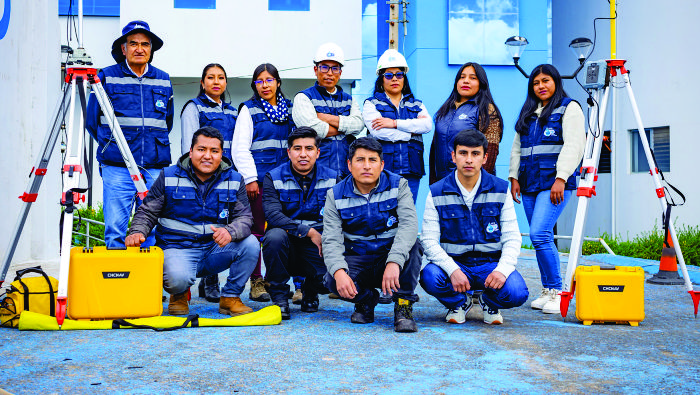 Emsapuno S.A. presenta avance del catastro técnico y su implementación en el aplicativo SIGTEC