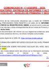 Vista preliminar de documento COMUNICADO 17  RECORDATORIO DE INFORMA Y ACTA DE REFUERZO ESCOLAR
