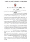 Vista preliminar de documento RD 683-2025 - SUBCAFAE ABRIL SEDE