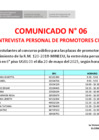 Vista preliminar de documento COMUNICADO 6 - ENTREVISTA PERSONAL (1)