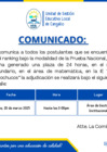 Vista preliminar de documento Comunicado contrato docente