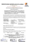 Vista preliminar de documento Acta de Resultado Final del Proceso CAS N°002-2025-MDC-C-A