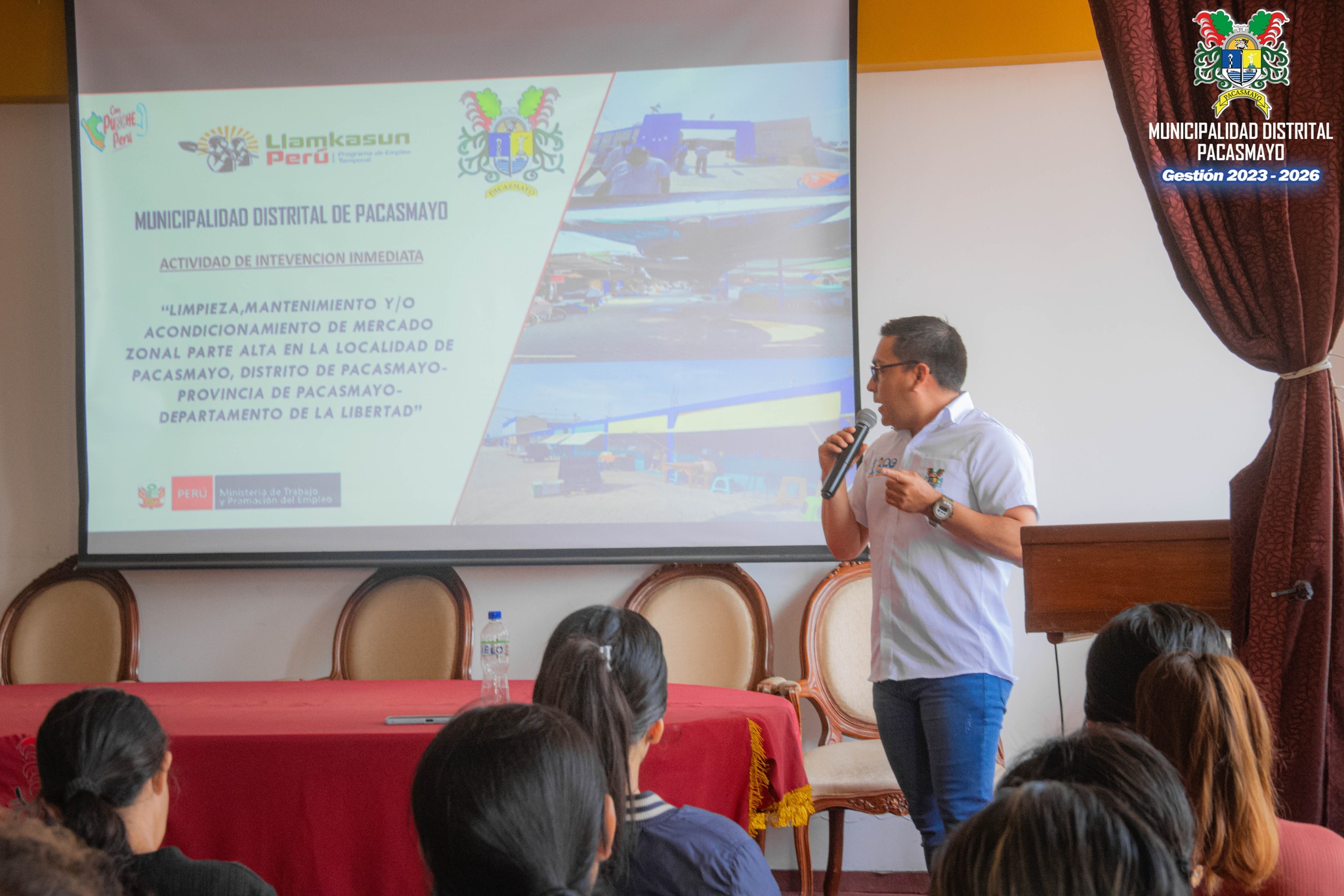 charla informativa LLAMKASUN PERU 3