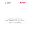 Vista preliminar de documento Informe de Gestión 2018