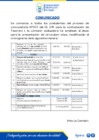 Vista preliminar de documento COMUNICADO CONVOCATORIA 007 - DL 276
