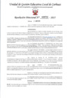 Vista preliminar de documento RD 751-2025 - LCG - BEDON CAMPOS SEVERO YSAIAS