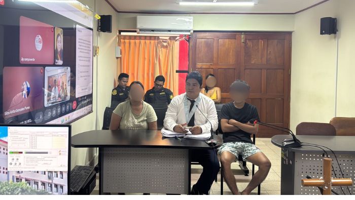 Juzgado dictó 9 meses de prisión preventiva a madre e hijo investigados por microcomercialización de drogas y tenencia ilegal de armas