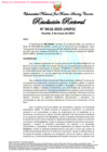 Vista preliminar de documento Resolución Rectoral