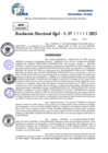 Vista preliminar de documento Resolucion Directoral N° 003144-2025