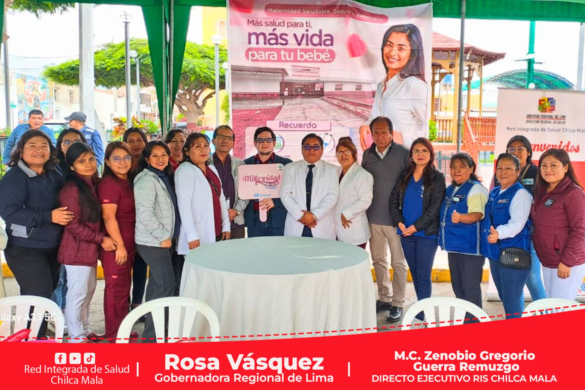 RIS Chilca Mala realiza el lanzamiento de la Semana de la Maternidad