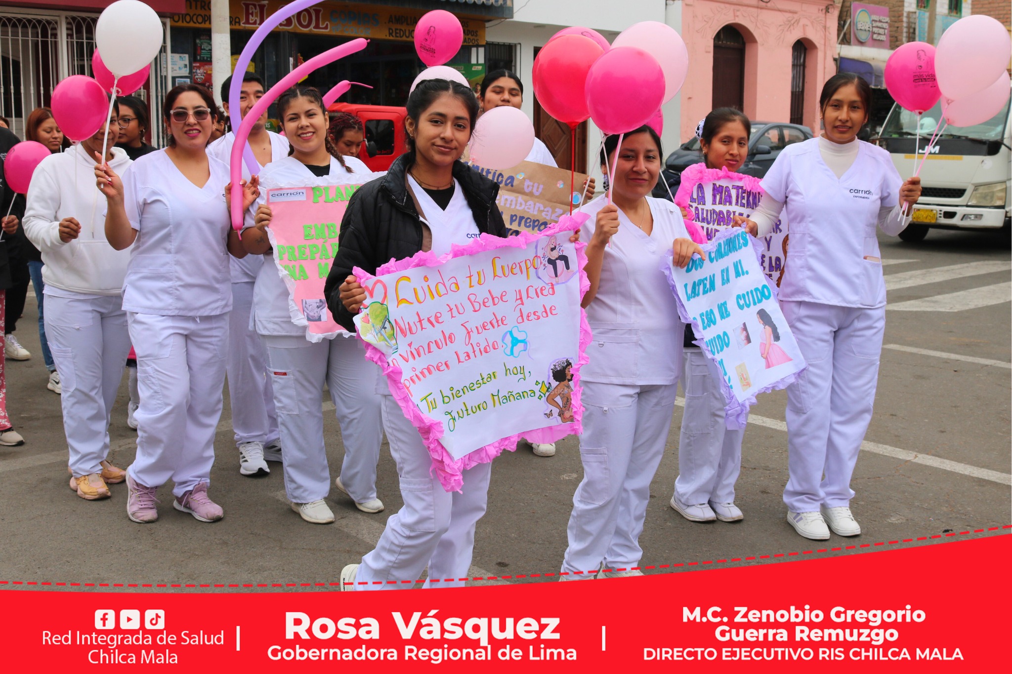 RIS Chilca Mala realiza el lanzamiento de la Semana de la Maternidad