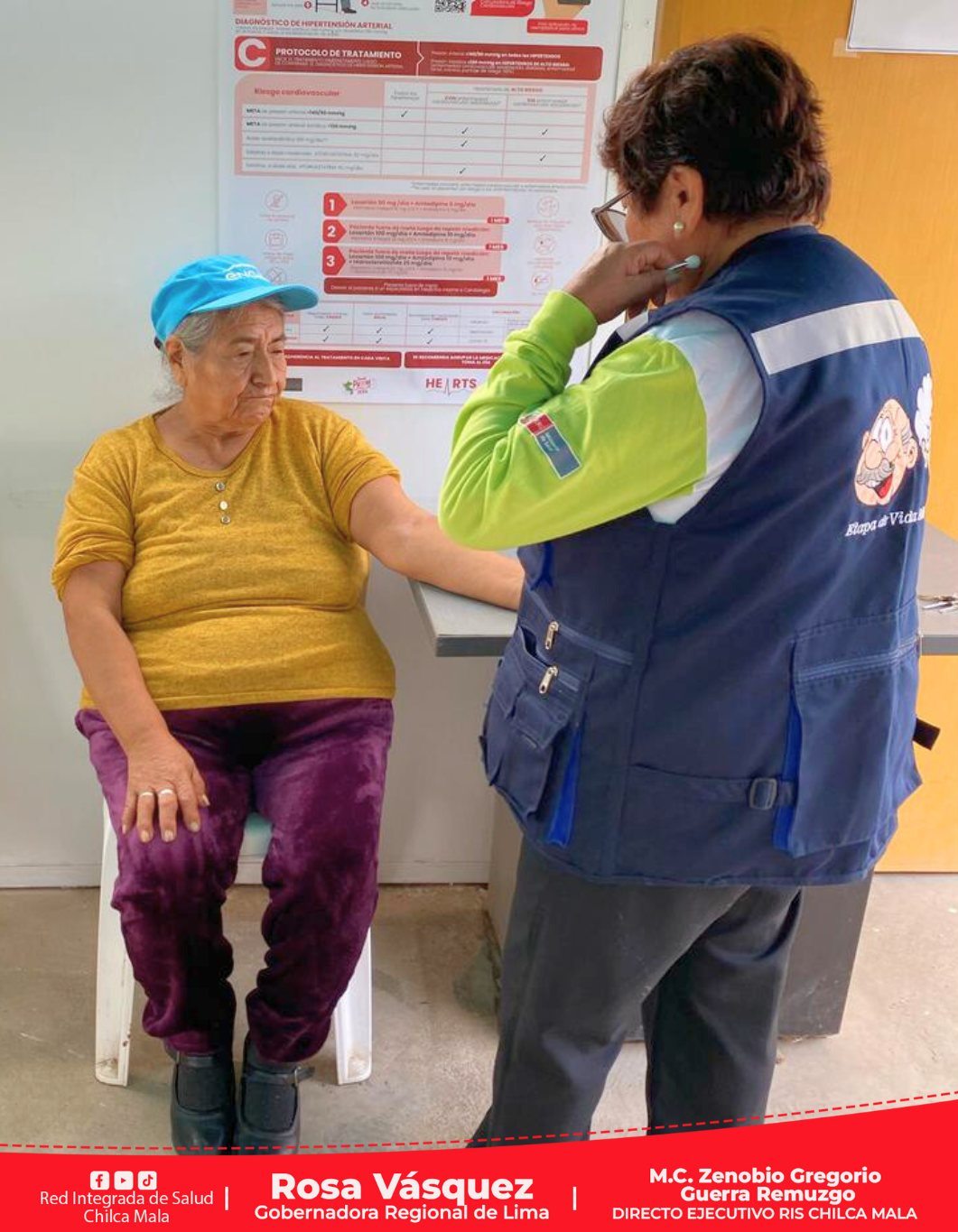 RIS Chilca Mala realiza campaña para la prevención de la hipertensión arterial