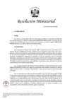 Vista preliminar de documento RM N° 00592-2025-DE (Aprobar el otorgamiento del beneficio de defensa legal en favor del Sr. Calm. Luis Gavidia A.)