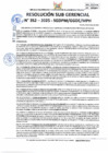 Vista preliminar de documento 352-2025-SGDPM/GGDE/MPH