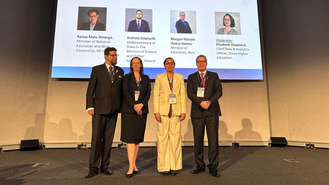 Perú es reconocido por la OCDE en el primer día del Foro Mundial de Educación en  Londres