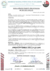 Vista preliminar de documento EXPRESAR a nombre de la UNIQ, el reconocimiento y felicitación institucional, con motivo de Ia conmeración del día del trabajo a: ABRAHAN PABLO ASLLA QUISPE