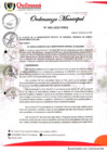 Vista preliminar de documento Ordenanza Municipal Nº003-2025-MDQ