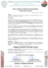Vista preliminar de documento EXPRESAR a nombre de la UNIQ, el reconocimiento y felicitación institucional, con motivo de Ia conmeración del día del trabajo a: MARIA ELENA CHUSPE ZANS
