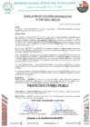 Vista preliminar de documento EXPRESAR a nombre de la UNIQ, el reconocimiento y felicitación institucional, con motivo de Ia conmeración del día del trabajo a: FRANCISCO CURRO PEREZ